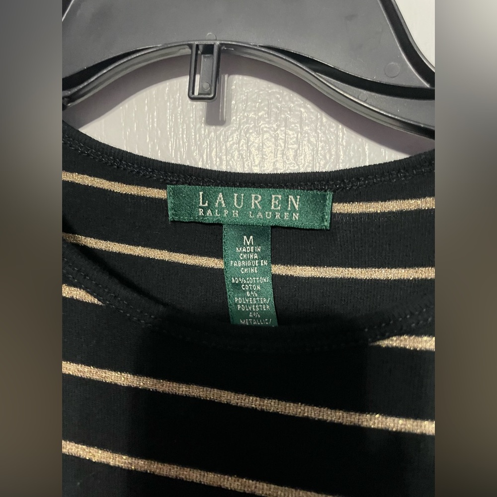 Lauren Ralph Lauren long sleeve top size medium - Picture 3 of 3
